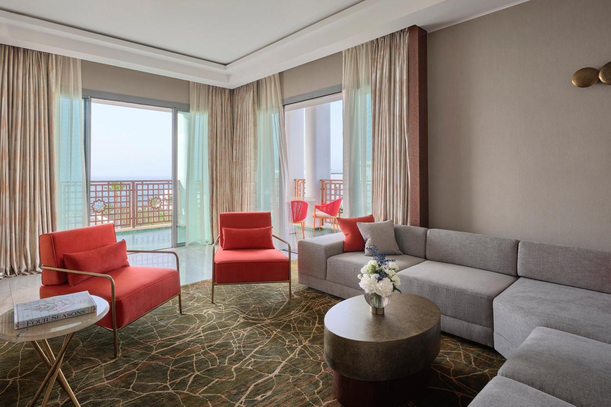 Four Seasons Hotel Rabat At Kasr Al Bahr Bagian luar foto